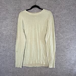 Under Armour Shirt Mens Large Green Rush Celliant Long Sleeve Stretch Gym